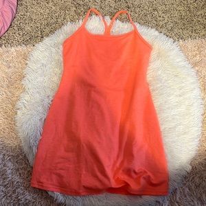 size xs aerie orange sundress